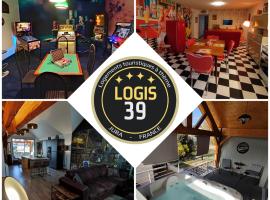 Logis 39，位于尚帕尼奥勒的带按摩浴缸的酒店