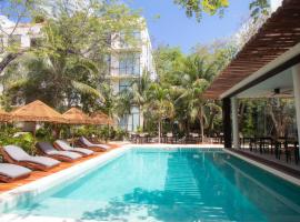 Prana Boutique Hotel Tulum，位于图卢姆Tulum City Centre的酒店