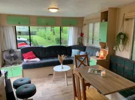 Stacaravan huren in het hart van bosrijk Drenthe op Recreatiepark De Tien Heugten