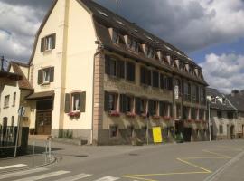 Hotel Restaurant La Pomme D'or，位于Niederhaslach的酒店