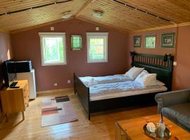 The Pink Cabin，位于Tyfta的酒店
