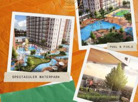 Apartemen Transpark Juanda Bekasi by FYM ROOM，位于Padurenan的酒店