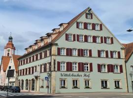 Wittelsbacher Hof Weißenburg，位于拜恩州魏森堡的酒店