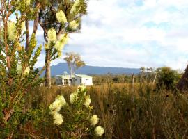 Far South Eco-Cabin, Southern Tasmania，位于Lune River的酒店
