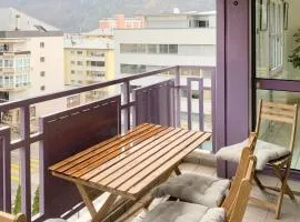 Bright apartment with balcony in Brig city centre