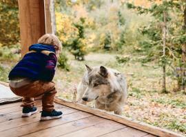 Parc Omega，位于蒙特贝罗奥米加公园附近的酒店