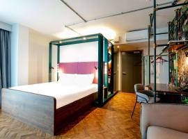 YOTEL Manchester Deansgate，位于曼彻斯特的酒店