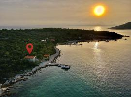 Secluded fisherman's cottage Cove Zizanj, Pasman - 21004，位于特孔的酒店