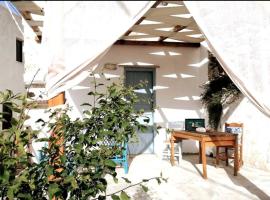 Naxos Mountain Retreat - Tiny House Build on Rock，位于Kóronos的公寓