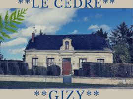 Le Cèdre，位于Gizy的旅馆