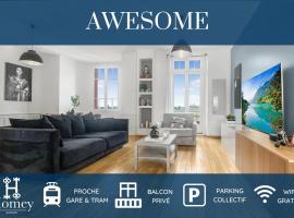 HOMEY AWESOME - Proche Gare et Tram - Centre-ville - Balcon privé - Wifi gratuit，位于安纳马斯的酒店