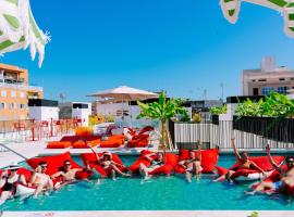 The Boc Hostels - City，位于马略卡岛帕尔马的带泳池的酒店