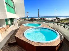 APARTAMENTO VISTA MAR - Orla da Praia Grande - até 6 pessoas