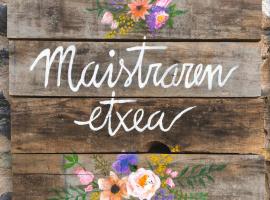 Maistraren Etxea EVI00179，位于Saracho的酒店