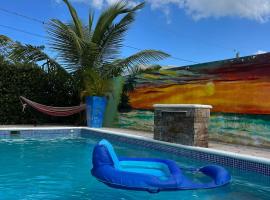 2bedroom mountain view villa #2，位于Muñoz的酒店