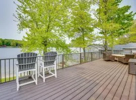 Family Home on Crystal Lake with Private Beach!