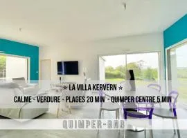 LA VILLA KERVERN - Standing - Jardin clos - 20 min Plages