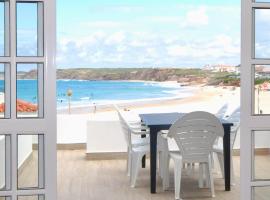 Sofia House - Baleal Island, Ocean view patio and bedroom，位于费雷尔的酒店