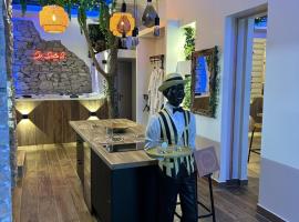 Grenoble LA SUITE 2 spa jaccuzzi et sauna privatif，位于格勒诺布尔的酒店