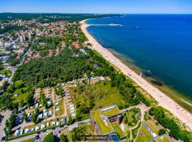 Sopot 34 przy plaży，位于索波特的木屋