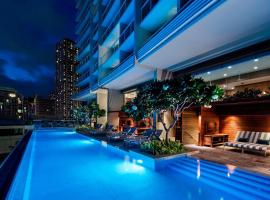 威基基海滩丽思卡尔顿公寓式酒店，位于檀香山阿拉莫阿那中心附近的酒店