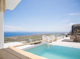 Dream Villa Santorini，位于Vourvoulos的酒店