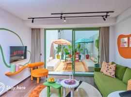 Stayhere Casablanca - CIL - Vibrant Residence，位于卡萨布兰卡的公寓