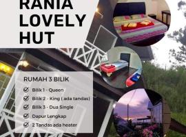 Rania Lovely Hut Homestay Kundasang，位于昆达桑的木屋