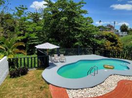 Beautiful Private Villa with Summer-Ready Pool, An Oasis in the City，位于圣胡安的酒店