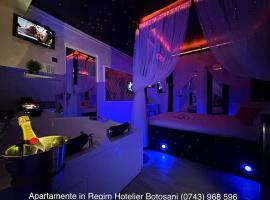 Apartament cu o camera de Lux cu Jacuzzi/Constelatie complet utilat acceptam plata cu cardul de vacanta，位于博托沙尼的低价酒店