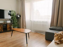 Warm & Cozy Apartment with balcony in Valmiera，位于瓦尔米耶拉的酒店