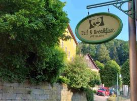 Bed and Breakfast Wehlen，位于施塔特韦伦的酒店