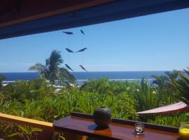 Poz Lagon - chambre d'hôtes - Bungalow pour 2 personnes - Jacuzzi privatif - petit déjeuner - Vue sur le lagon