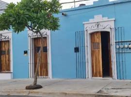 Las Heliconias，位于瓦哈卡市的自助式住宿