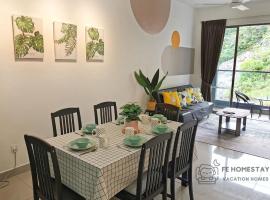 FE Cozy Cameron Homestay Family 8 pax 3BR Palas Horizon Brinchang 金马伦民宿 8人3房，位于伯恩仓的酒店