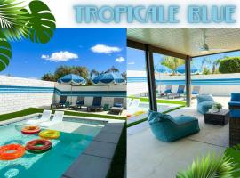 Backyard Pool Oasis @ Tropicale Blue，位于科切拉的酒店
