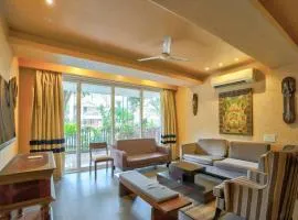 Monalisa: Lovely Calangute 3BHK with Pool & Garden