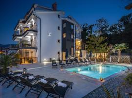 Villa Adriatic, Apartment Chiara with sea view and heated swimming pool, free private parking,，位于伊齐齐的家庭/亲子酒店