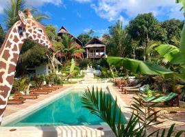 Kingstone lodge zanzibar，位于Bet-el-Mali的山林小屋