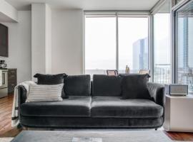 Downtown 1br w gym deck wd nr 6th St bars ATX-21，位于奥斯汀的酒店