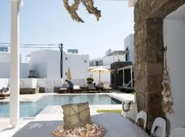 Blue, White and Grey Suites