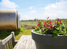 Boerderij Camping NixHoeve，位于Genderen的豪华帐篷