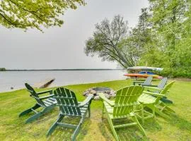 Cozy Carp Lake Cottage with Dock, Kayaks and Fire Pit