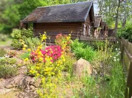 Birkenhof Ashram Familien Blockhütten