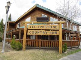 黄石江山旅馆，位于Yellowstone Airport - WYS附近的酒店
