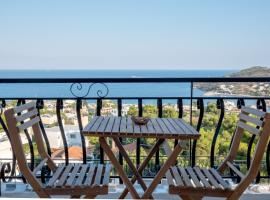 Pefkides Aegina Boutique Apartments，位于阿吉亚玛丽娜的海滩短租房