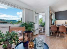 Beautiful apartment in the middle of Lillehammer.，位于利勒哈默尔的公寓