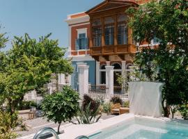 Saray Monumental Luxury Villa Medieval Town, Rhodes，位于罗德镇的住宿加早餐旅馆