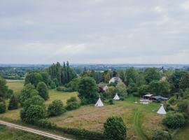 Tipi / Nature / Détente，位于Bragny-sur-Saône的酒店