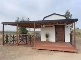 Modern wine country barn house